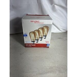 Sengled Smart Edison Bulbs, S1 Auto Pairing With Alexa Devices 4 Pack